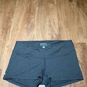 NOBULL Women's Charcoal Athletic Shorts